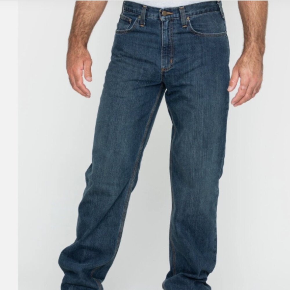 Carhartt Men's Holter Jean 42 x 32 Relaxed Fit Straight Leg Denim NWT